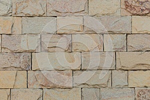 Brick Sand Retro Color Stone Wall Masonry Texture Background Rough Brickwork Solid Structure