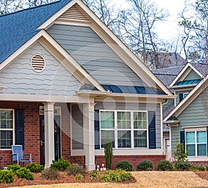 Brick and Siding Townhouse