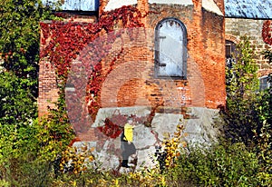 Brick Smoke Stack in Calumet