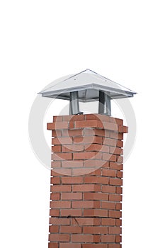 Brick smokestack