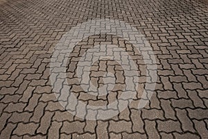 Brick Stone Car Park Floor