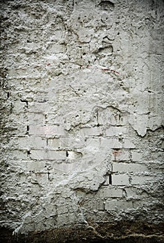 Brick stone wall