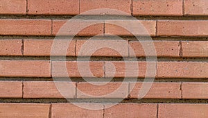 A brick texture background on the wall