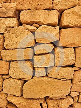 Brick texture. Texture of old bricks, castle wall and ancient ruins. Background pattern abstract of pile of drying stacked bog