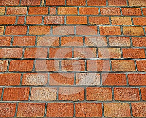 Brick to understand red and orange, brick to understand orange, background of brick, background, screensaver on the comp photo