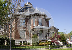 Brick Victorian Home