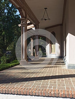 Brick Walkway at Bidwell Mansion, Chico, CA