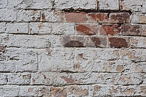 Brick wall - architecture abstract pattern