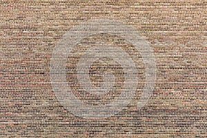 Brick wall background. Building cladding texture