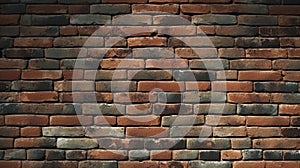 Brick Wall Background. Generative AI