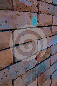 Background of retro brick wall