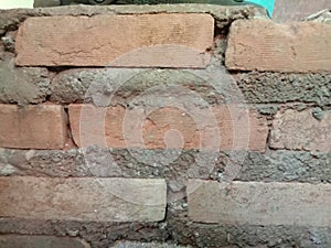 Brick wall backgrounds and textures closeup.