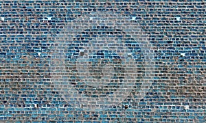 Brick wall.Brick wall of a building.Red brick wall.Old Red Brick Wall with Lots of Texture and Color.