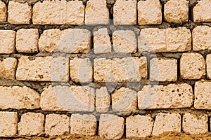 Brick wall Building in the village of Faiyum