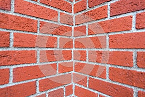 Brick Wall Corner Background