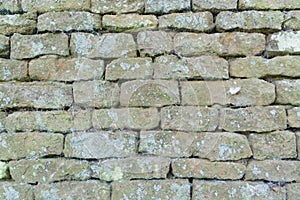 Brick wall craftsmanship.