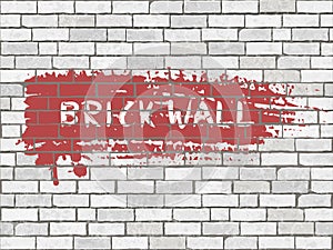 Brick wall grunge texture