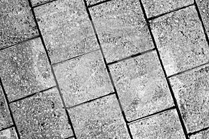 Brick wall painted with paint surface for background. Brick wall. Close-up. Old wall.