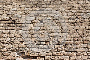 Brick wall panoramic texture background. Abstract texture for designers