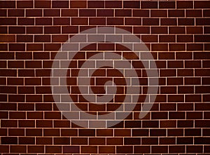 Brick wall pattern. brown and gray surface background. Blocks and cement construction. Abstract brickwork texture. illustration