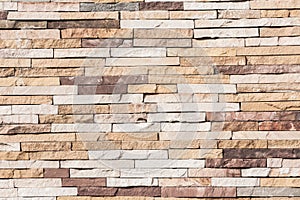 Brick wall pattern gray color of modern style design decorative