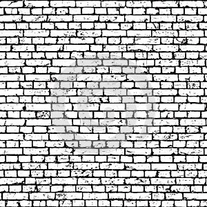 Brick wall seamless grunge texture