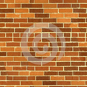 Brick wall seamless pattern.