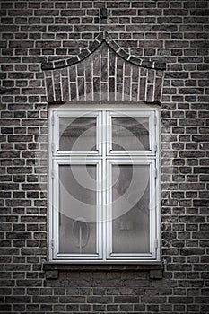 Brick Wall Single Window