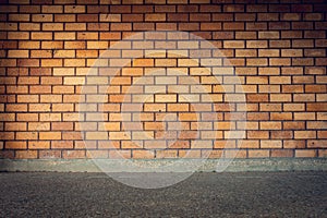 Brick wall texture background