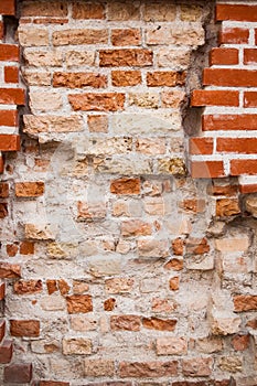 Brick wall texture for background