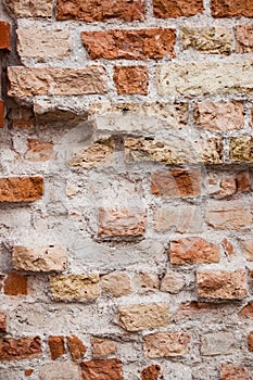 Brick wall texture for background