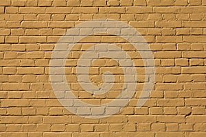 Brick wall texture, background in camelopard color photo