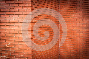 Brick wall texture background material of industry building