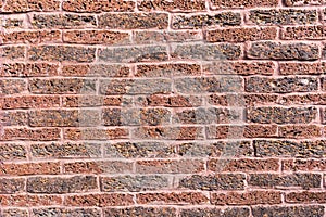 Brick wall texture or brick wall background. brick wall for interior exterior decoration and industrial construction design.