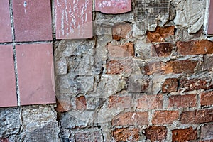 Brick wall texture