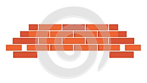 Brick Wall Texture Pattern Masonry Construction Vector, vector design Generative AI