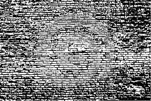 Brick wall vector