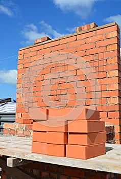 Bricklaying Concept. Brick wall, Bricklaying, Brickwork.