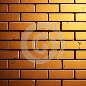 Artistic Brick Wall Illustration with Retro Style