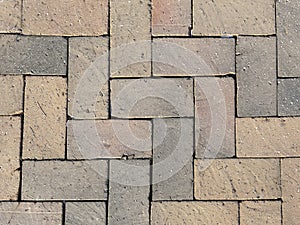 Bricks herringbone pattern