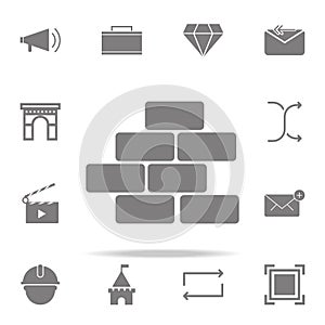bricks icon. web icons universal set for web and mobile