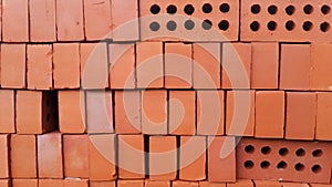 Bricks for red and brown Background.