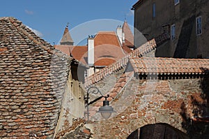 Bricks roofs