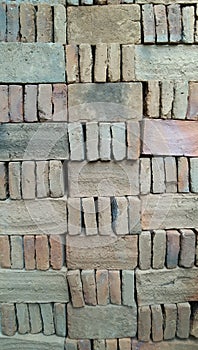 bricks are suitable for natural backgrounds