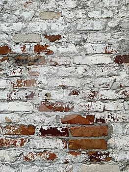 Bricks wall background texture in grunge style