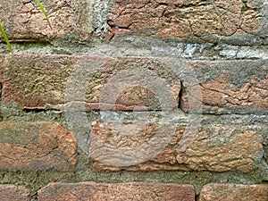 Bricks wall texture background photo and vector