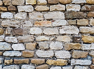 Bricks of a wall. photo