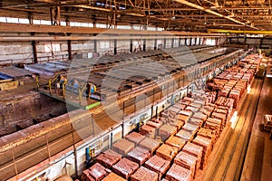 Brickworks. Production workshop inside