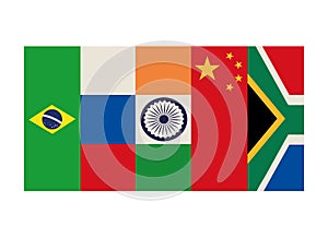 brics association members flags