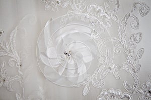 Bridal bodice detail photo